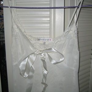 Vintage Victoria’s secret camisole top ribbon tie